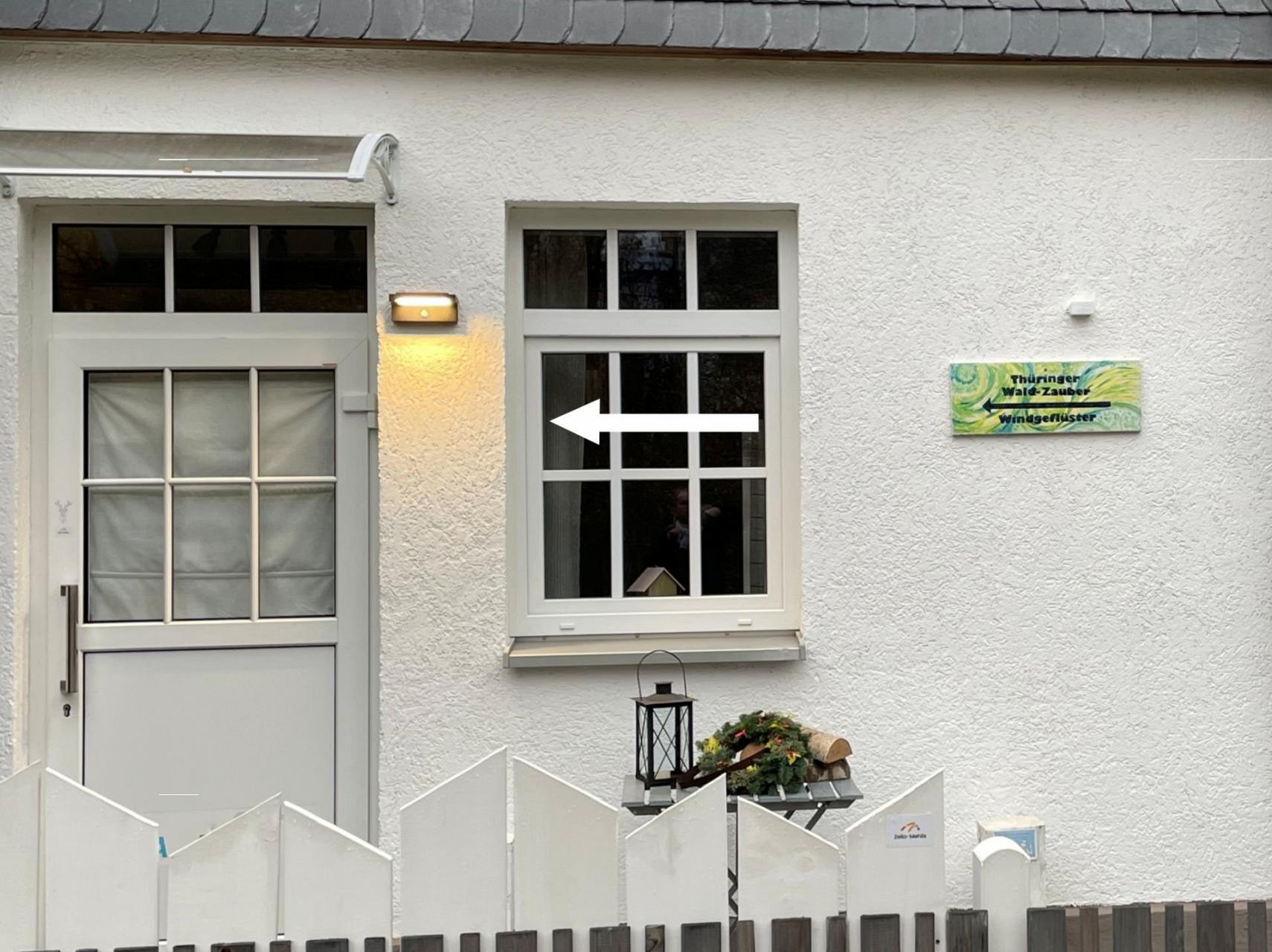 Der Eingang zur FeWo