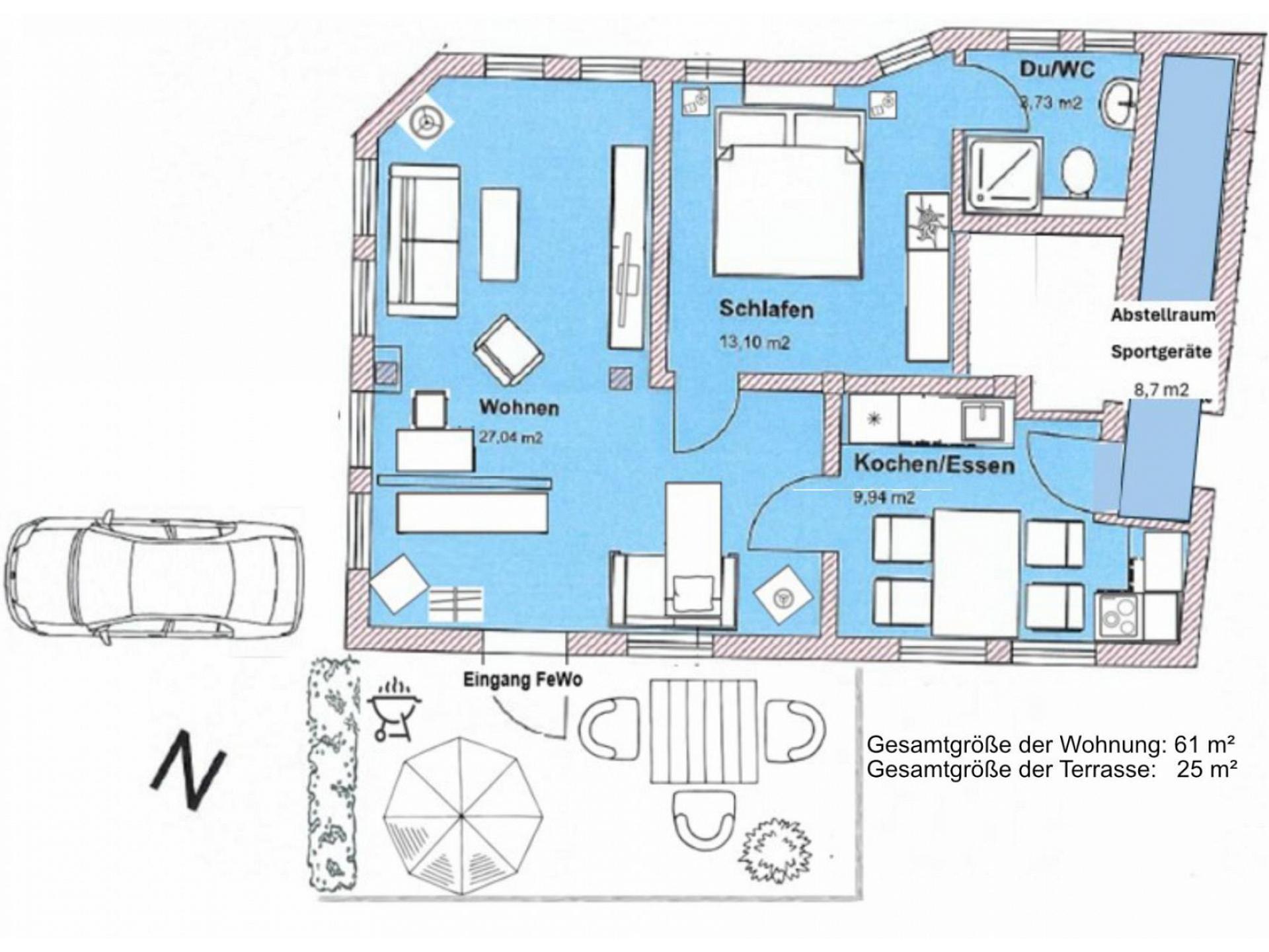 Grundriss FeWo