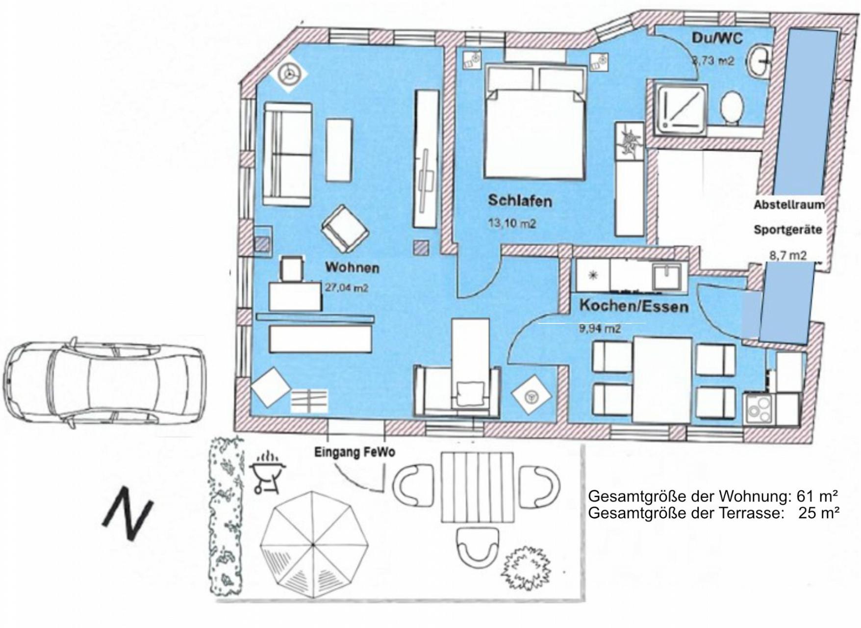 Grundriss FeWo