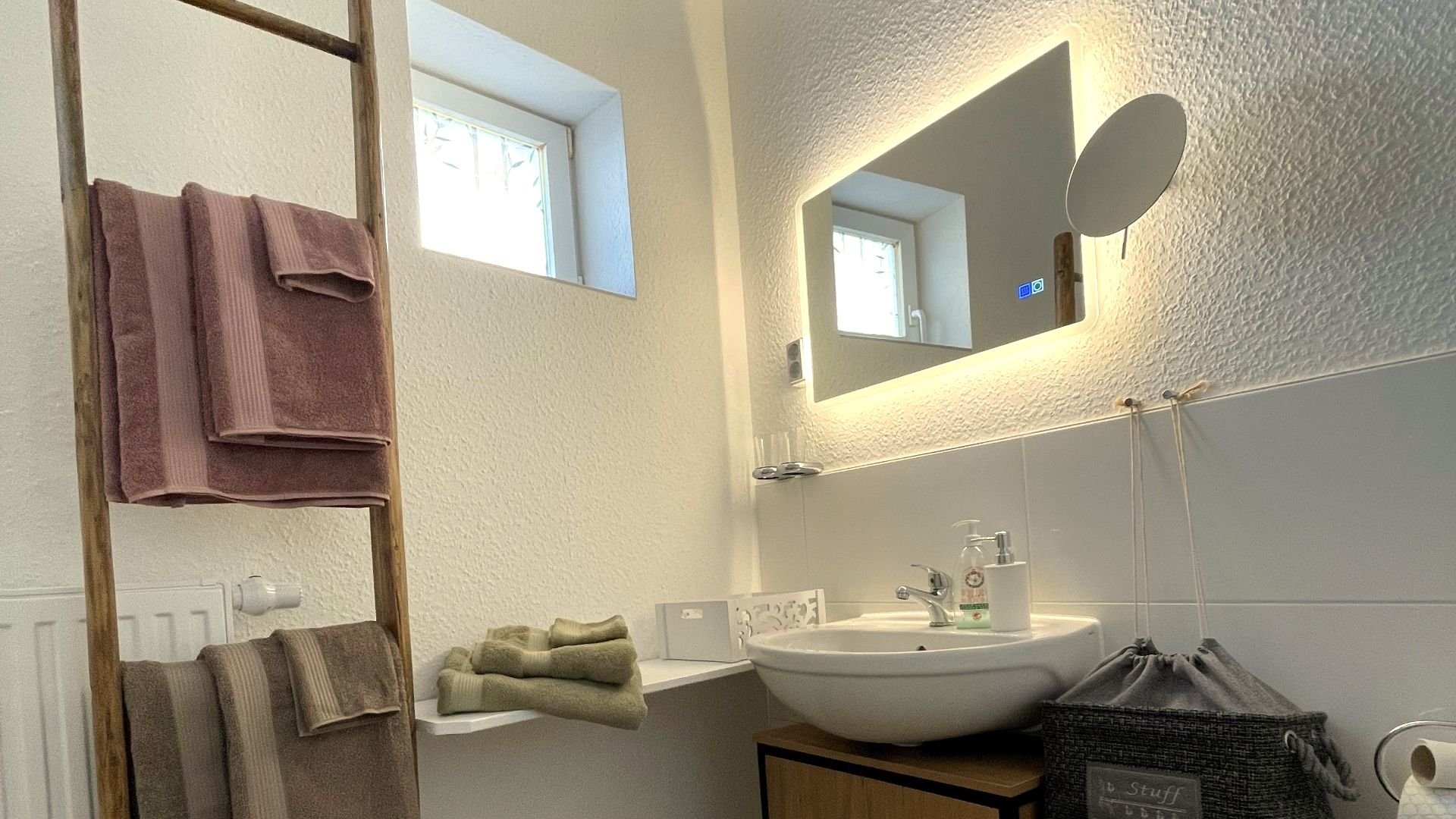 Schminkspiegel mit Licht